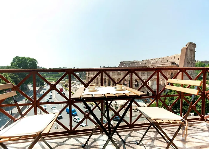 شقة Colosseo, Vista Da Sogno